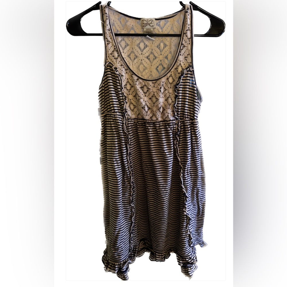 TANK TOP STRIPPED DRESS